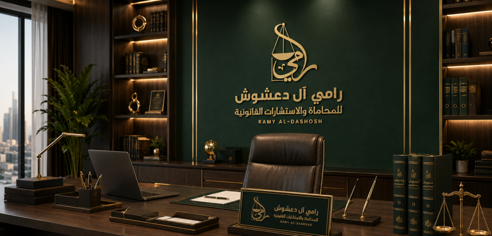 قاعة اجتماعات تنفيذية فاخرة تعبر عن خدمات تأسيس الشركات والحوكمة المؤسسية في مكتب رامي آل دعشوش للمحاماة والاستشارات القانونية بالمملكة العربية السعودية.