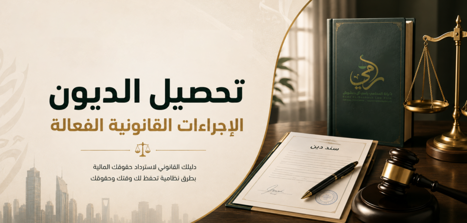تحصيل الديون في السعودية والإجراءات القانونية لتحصيل الديون المتعثرة