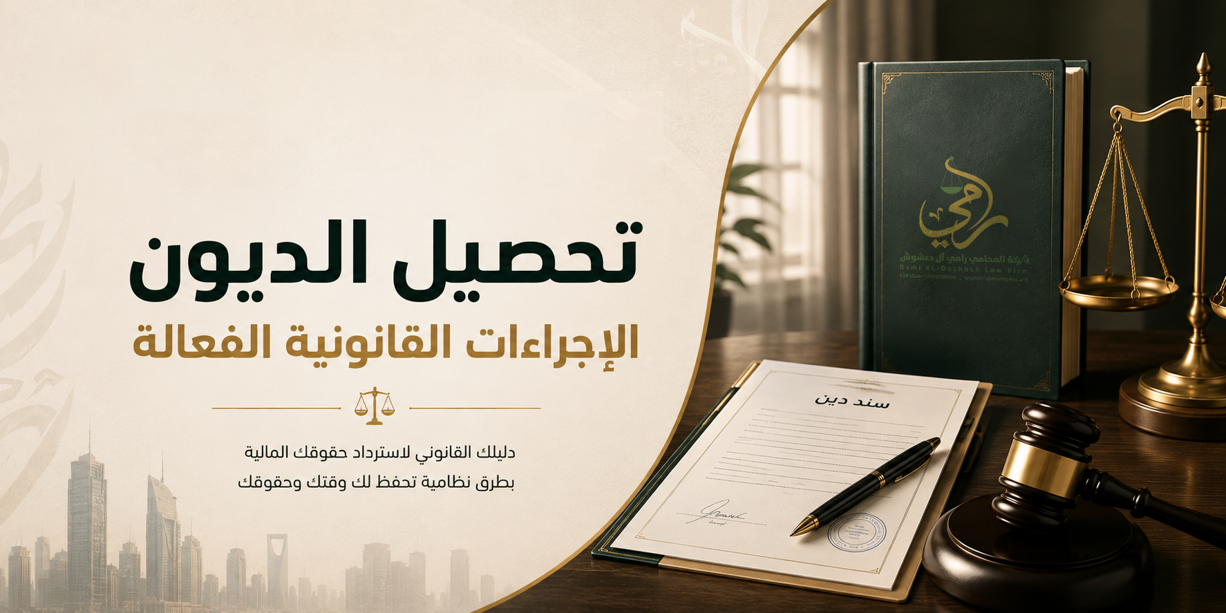 تحصيل الديون في السعودية والإجراءات القانونية لتحصيل الديون المتعثرة