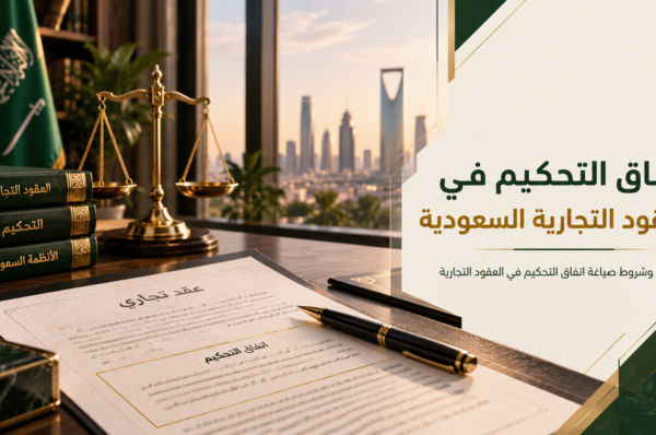 اتفاق التحكيم في العقود التجارية السعودية اتفاق التحكيم في العقود التجارية السعودية وشروط صياغته