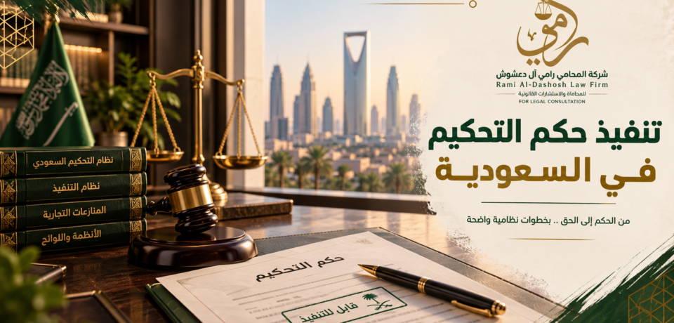 تنفيذ حكم التحكيم في السعودية وإجراءات التنفيذ