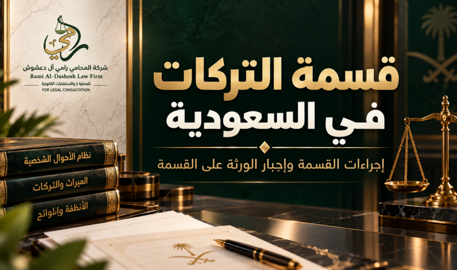 قسمة التركات في السعودية وإجراءات القسمة وإجبار الورثة