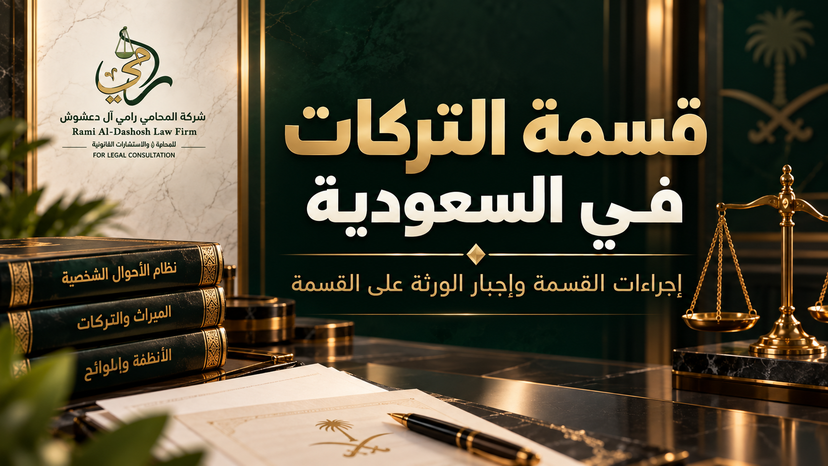 قسمة التركات في السعودية وإجراءات القسمة وإجبار الورثة