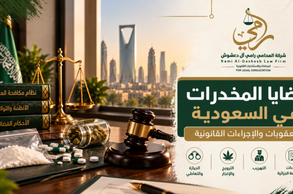 قضايا المخدرات في السعودية والعقوبات والإجراءات القانونية