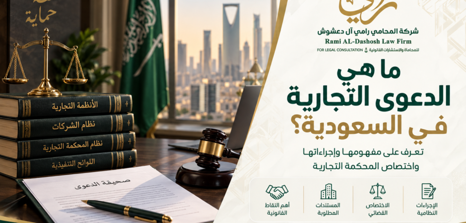 الدعوى التجارية في السعودية | الإجراءات والاختصاص الدعوى التجارية في السعودية