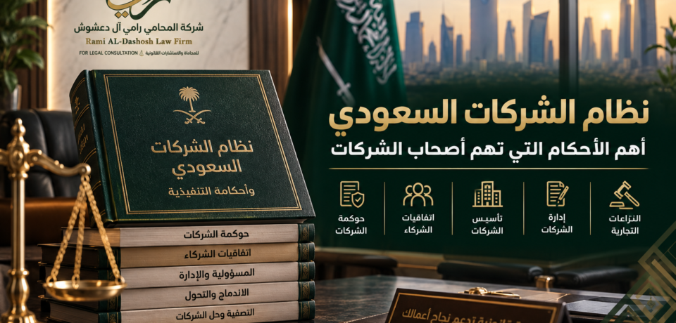 نظام الشركات السعودي | أهم الأحكام لأصحاب الشركات نظام الشركات السعودي وأهم الأحكام المتعلقة بالشركات